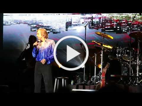 Neil Diamond Impersonator Jay White sings one